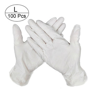 100Pcs Disposable Gloves Latex