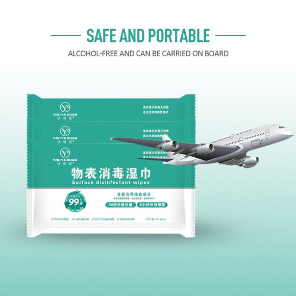 Alcohol disinfectant wipes hand surface clean universal cleaner